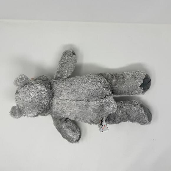 The Bear Factory 2001 Gray Hippo Furry Hippopotamus 15" Plush Stuffed Animal Toy - Picture 8 of 12